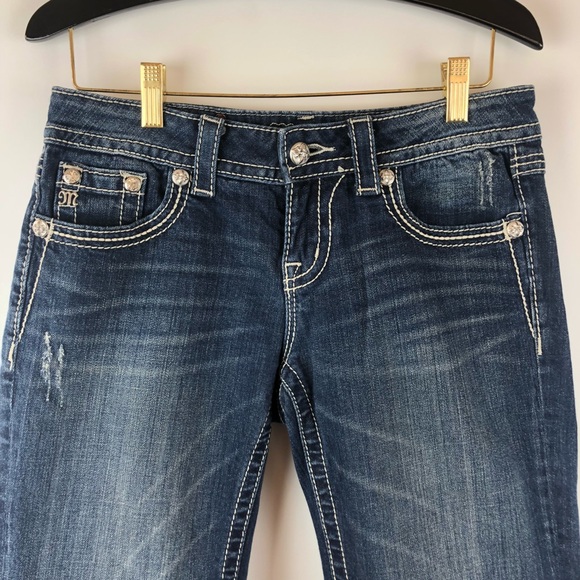 Miss Me blue bermudas - Picture 3 of 7